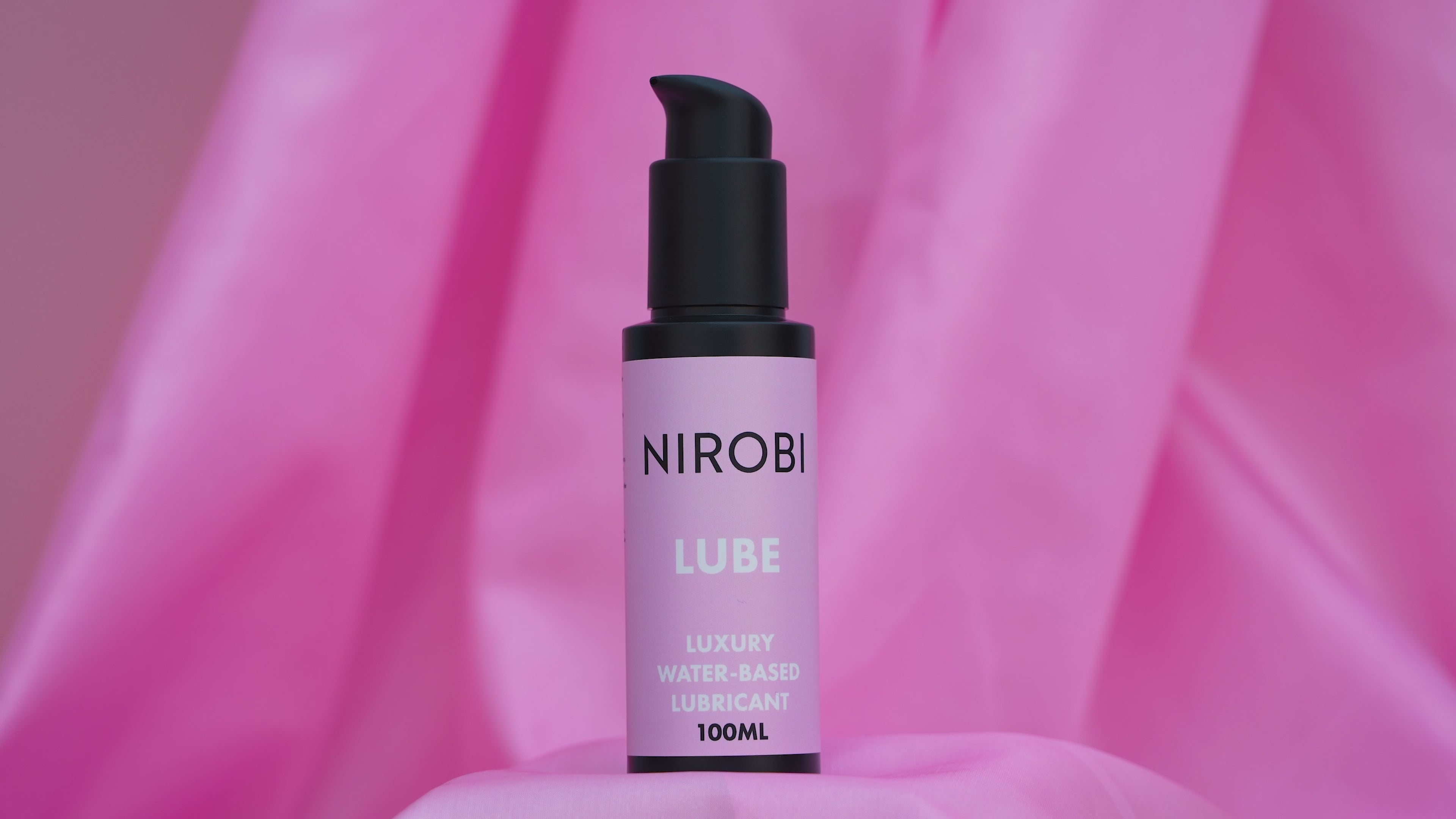 Load video: water based lube great for pH balance, female founded sex toy comapny.